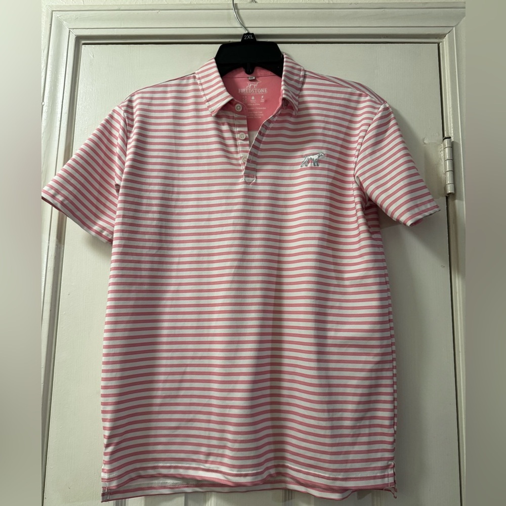 Striped Pink & White fieldstone shirt